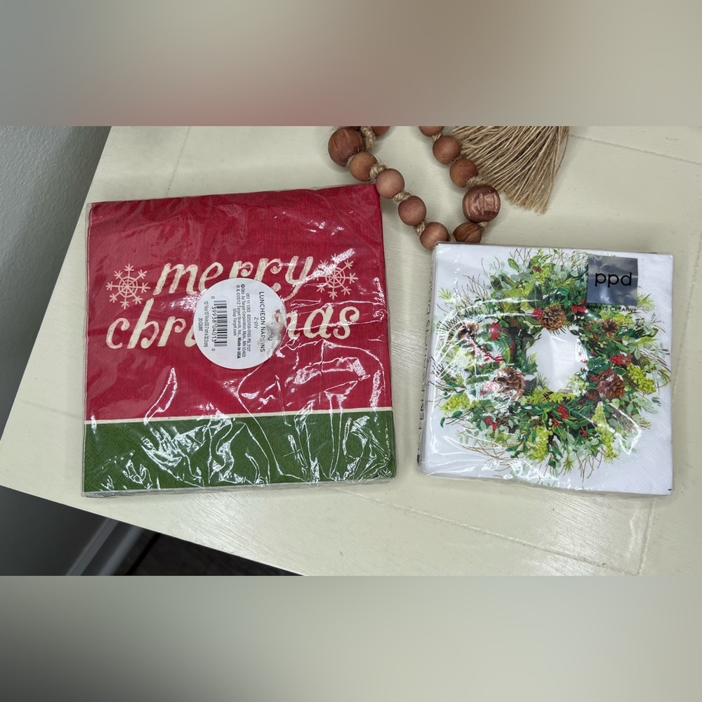 Brand New-Christmas Napkins (set of 2)